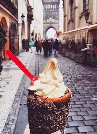 Doughnut Ice Cream Cones Are Your Newest Dessert Obsession Prague Prague Czech Republic Prague Czech