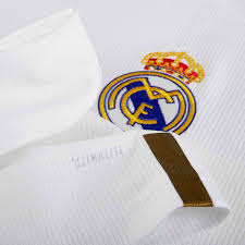 The regal design features gold accents on a classic white backdrop. 2019 20 Adidas Real Madrid Home Jersey Soccer Master