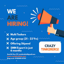 Looking For Expert Social Media Marketer We Are Hiring Recruitment Poster Design Hiring Poster