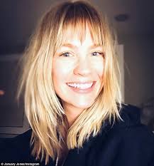 Choppy bangs are often paired with pixie cuts, but they also look great with other styles, including bobs. January Jones Shows Off Her New Choppy Bangs On Instagram Daily Mail Online