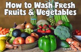 My fruits oficial | comer frutas faz bem! How To Wash Fresh Fruits And Vegetables My Fearless Kitchen