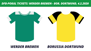 This overview provides a brief summary of all matches in the selected round, with all relevant information for both, during (live) and after the match. á… Dfb Pokal Tickets Werder Bremen Borussia Dortmund 4 2 2020