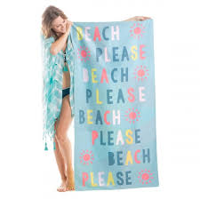 Dry off in style with our curated selection of bath + beach towels. Beach Please Suns Quick Dry Beach Towel Bag