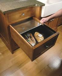 Maybe you would like to learn more about one of these? Metal Bread Drawer Insert Craftsman Kitchen Cleveland By Schrocks Of Walnut Creek Houzz
