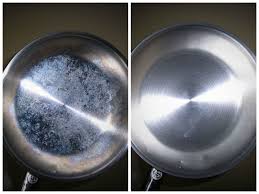 An oil buff afterward keeps it shiny. 7 Super Smart Homemade Diy Cleaning Recipes Using Vinegar That You Have To Try Clean Stainless Steel Pans Homemade Stainless Steel Cleaner Stainless Steel Pans