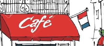 Français'ensemble clipart landmarks comprend : Cafe Francais