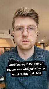 Guy Who Silently Reacts and Makes A Face