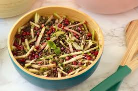 Salade Lentilles Grenade Granny Smith De Chez Cojean Recette En 2020 Salade De Lentilles Salade Alimentation