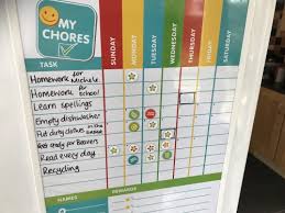 How A Chore Chart Motivated My Son To Help Around The House