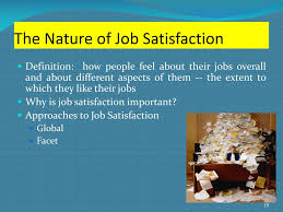 What is the definition of job satisfaction? Ppt Job Satisfaction Topic 5 Powerpoint Presentation Free Download Id 3339378