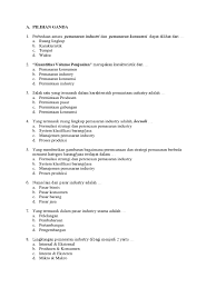 Maybe you would like to learn more about one of these? Soal Pemasaran Industri