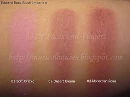 Edward Bess Blush Imperiale Swatches! - of Faces and Fingers