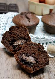Muffin Con Cuore Di Nutella Impasto Al Cioccolato Ricetta Anche Bimby Dolci Idee Alimentari Cioccolato