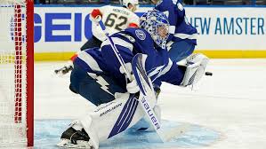 Andrei vasilevskiy's save turns into lightning goal in crazy sequence. Vasilevskiy Lightning Beat Panthers 4 0 To Advance Fox News