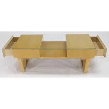 Mid Century Modern Blond Cerused Oak Glass Top X Base Rectangular Coffee Table Modern Glass Coffee Table Mid Century Modern Coffee Table Coffee Table