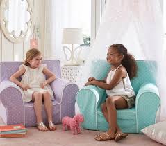 Lavender Pin Dot Anywhere Chair Kids Armchair Pottery Barn Kids