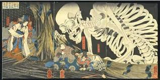 Mitsukuni Defying The Skeleton Spectre Invoked By Princess Takiyasha Boo The Spookiest Works In Art History From Samurai Decapitations To Ghoulish Incubi Artnet News Utagawa Kuniyoshi Takiyasha Th Japanese Painting Japanese Art Japan Art