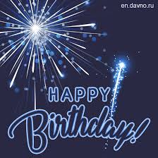 Let them know how much you care with birthday ecards and wishes from blue mountain. Gif Animated Fireworks Happy Birthday Card Download On Funimada Com