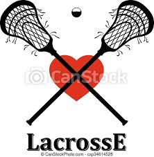 Maybe you would like to learn more about one of these? Crossed Lacrosse Stick Ball And Heart Vector Illustration Canstock