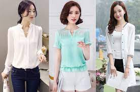 Jenis kain kedua yang cocok digunakan sebagai bahan untuk model baju gamis modern adalah linen. Contoh Model Baju Atasan Terbaru Bahan Sifon Fashion Tren