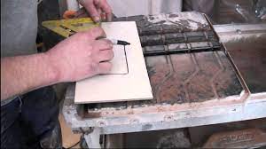 Now the power cord has to be plugged to an outlet nearby. How To Use A Wet Tile Saw Step By Step Sensible Digs