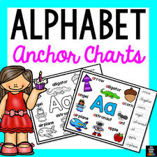 Alphabet Anchor Chart Abc Order Center