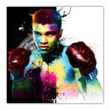 Sell art from your collection. Muhammad Ali Canvas Wall Art Print
