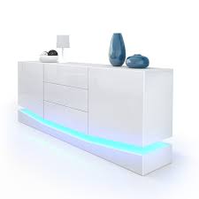 Sideboard City Mit Sockel Und Led Beleuchtung Led Beleuchtung Sideboard Led