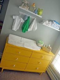 Great Change Station Changing Table Dresser Yellow Dresser Grey Nursery