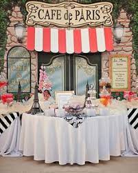 An upholstered chair, antique candlesticks, and a gilded mirror over the fireplace add some french glam. 78 Little Paris Ideas Salon Decor Salon Design Hair Salon Decor