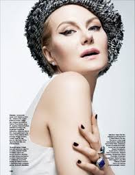 Russian actress Renata Litvinova for Allure Russia : May 2013