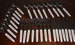 Check spelling or type a new query. Vintage Set Of Corelle Butterfly Gold Flatware Spoons Fork Knives 431406886 Butterfly Gold Gold Flatware Vintage Glassware