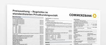 Maybe you would like to learn more about one of these? Rates Charges Commerzbank