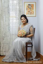 Pin By Smitha Rajeev On White Wedding Christian Bridal Saree Christian Wedding Sarees Bridal Saree
