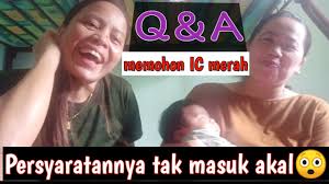 Kena tunjuk ic dan sign dekat pengecop akuan sumpah tu nanti. Syarat Penting Untuk Memohon Ic Merah Bagi Warga Asing Youtube