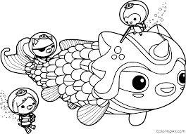 Content (projekt gup extras 9b5). Octonauts Coloring Pages Coloringall