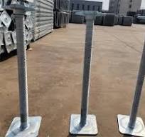 Galvanized Adjustable Scaffolding Hollow Base Jack