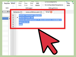 Polldaddy hack script code roblox staffspot. How To Change A Brick S Color Using Roblox Studio With Pictures