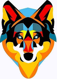 Geometric Wolf Wallpapers Wolf Wallpapers Pro Geometric Wolf Wallpaper Geometric Animal Wallpaper Geometric Wolf Contact authorized designer or photographer for using these images for. pinterest