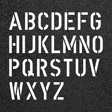 Best letter stencils for kids: Letter Stencil Kit Stop Painting Com