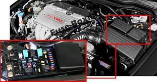 Acura Tsx Cl9 2004 2005 2006 2007 2008 2009 Fuse Box Location Acura Tsx Fuse Box Acura