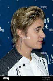 Justin Bieber at his 21st Birthday Party, OMNIA Nightclub at Caesars Palace  Stock Photo