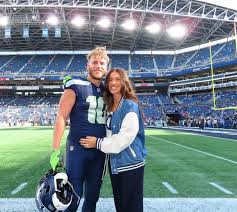 Los Angeles. 💙💛 Married to the love of my life at 21, young and with our  whole lives in front of us, we could only dream of where this NFL ride would