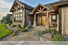 Texas log and timber homes. Plan Of The Week Shamrock Ranch Natural Element Homes Like This Exterior Tweaked For Luckyman Rustic House Plans Rustic House Timber Frame Home Plans