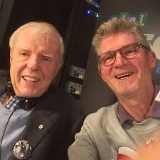 A Couple of Vancouver Icons. Red Robinson and Jolly John Tanner