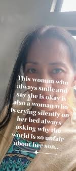 A friend of mine once said, "I know you're not okay,your eyes tells it all."