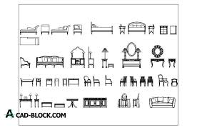 Furniture Cad Blocks Free Autocad Blocks 2d Cad These are the working drawings. furniture cad blocks free autocad
