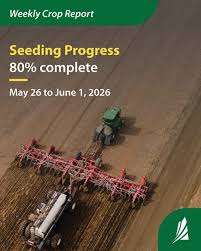 Seeding progressed well during week of very warm weather