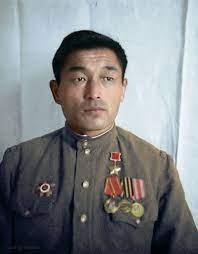 Tuvan Tankist Khomushku Churgui Ool Heroe De La Union Sovietica Soviet History Soviet Red Army Red Army