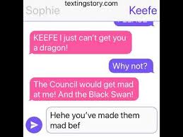 Keefe keefe keefe the entire fandome: Sokeefe Sophie And Keefe Pet Dragon Kotlc Texting Story Youtube